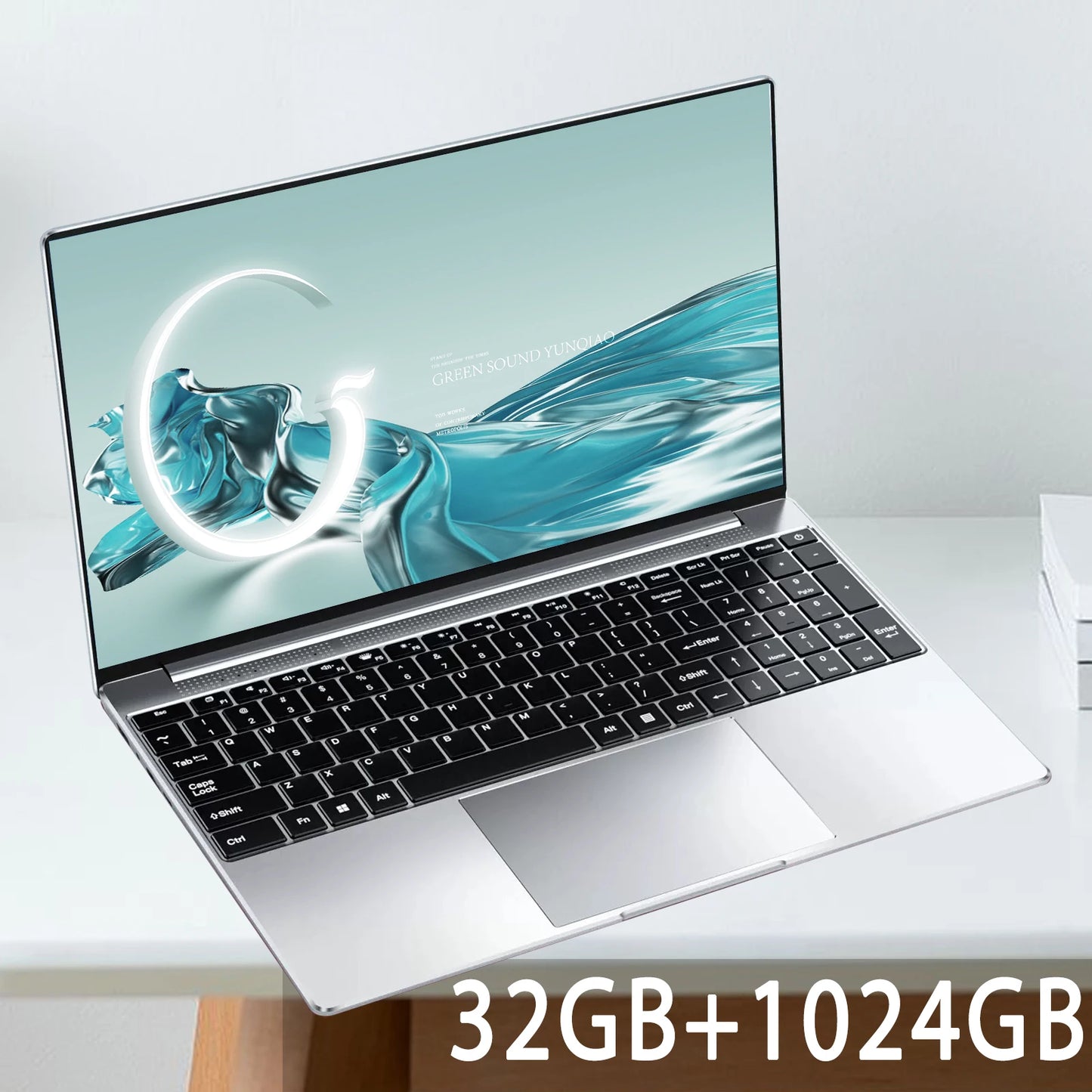 15.6"Laptop Intel Celeron N5095 notebook gamer 32GB RAM 2TB SSD Office Study PC Computer Windows 11 1920*1080 Resolution laptop