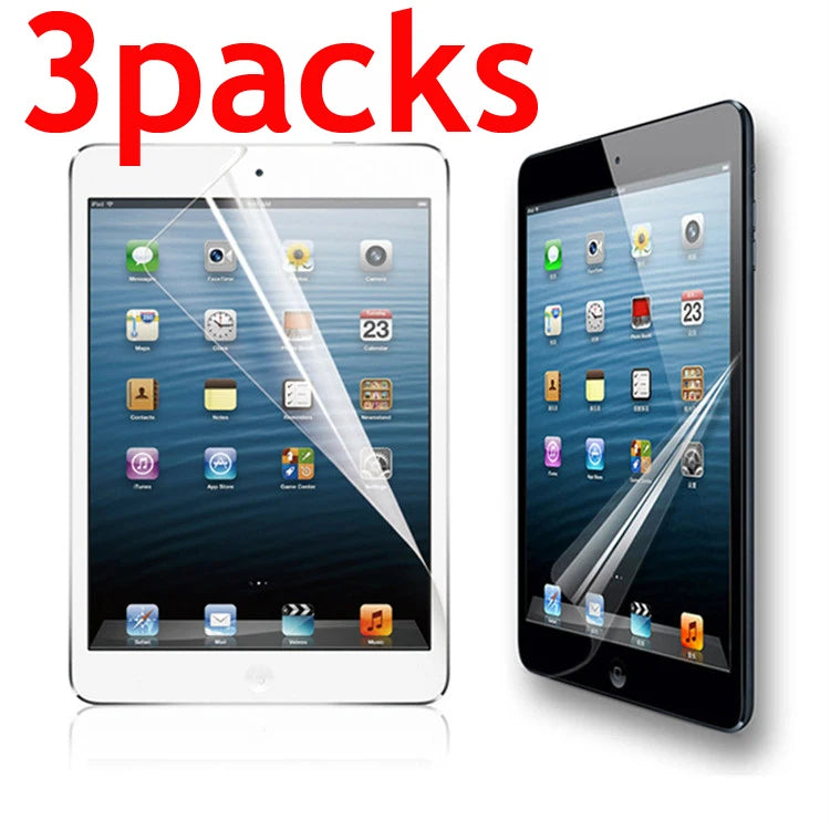 3 Packs soft PET screen protector film for Samsung galaxy tab A A8 A7 lite 8.7 8.0 9.7 10.1 10.5 T350 P200 T510 T580 T590 tablet