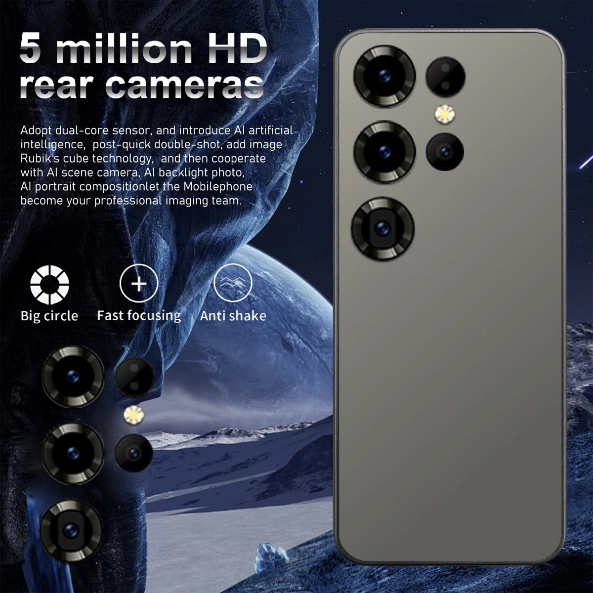 FUFFI-S24 Mini Phone,3.5 inch,2+16GB ROM,Google Play Store,Smartphone Android,Dual SIM,2+8MP,Cellphones.3G Network,Mobile phones
