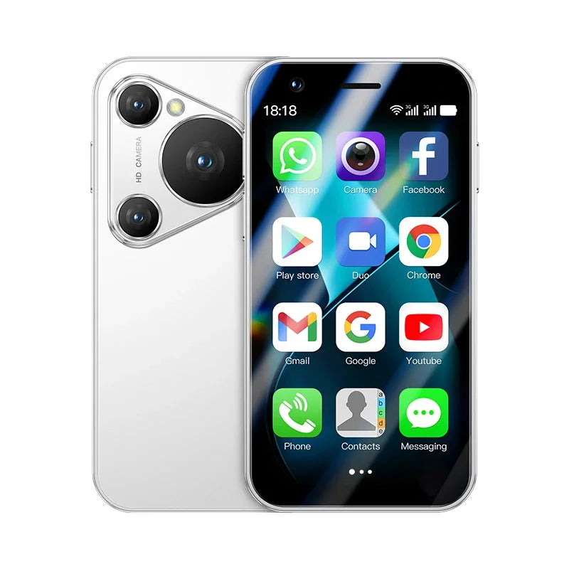 World Premiere SOYES P70 Pro Max Mini Smartphone Android8.1 3.0 Inches 16GB 2000mAh Face ID Dual SIM Standby Play Store 3G