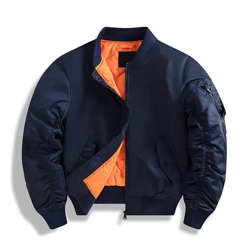 Men MA1 Jacket Winter Outdoor Thick Quality Military Uniform Aviator Male Bomber Flight Jackets Wholesale