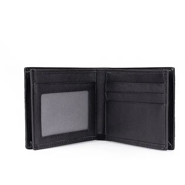 New Fashion Business Men's Alligator Wallets Crocodile Genuine Leather Short Organizer Wallet Boy Brand Luxury Card Holder Purse