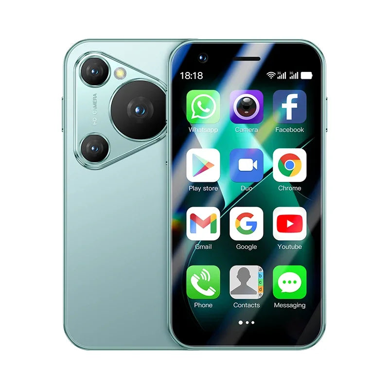 World Premiere SOYES P70 Pro Max Mini Smartphone Android8.1 3.0 Inches 16GB 2000mAh Face ID Dual SIM Standby Play Store 3G