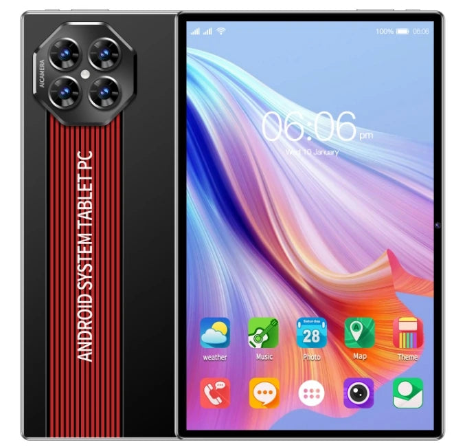 Max80 Tablets Android 2025 10.1-Inch High-Definition Screen Android Intelligent Calling Pad WiFi Smart Tablet