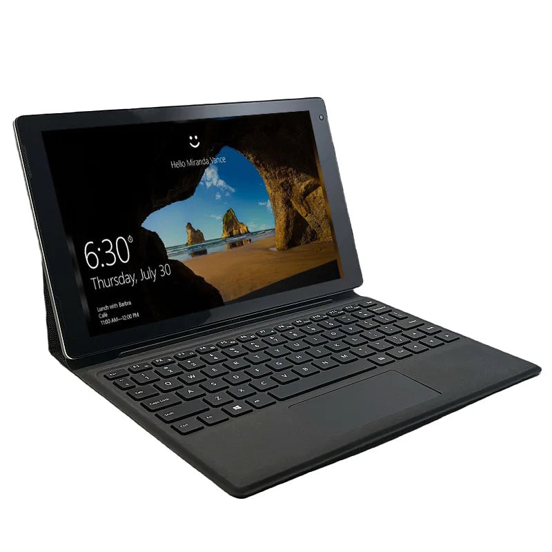 10.1 INCH 2in1 Windows 10 Tablet PC 4GB RAM 64GB ROM P7 Dual Camera1920 x 1280 IPS HDMI-Compatible 64 Bit USB 3.0 Quad Core