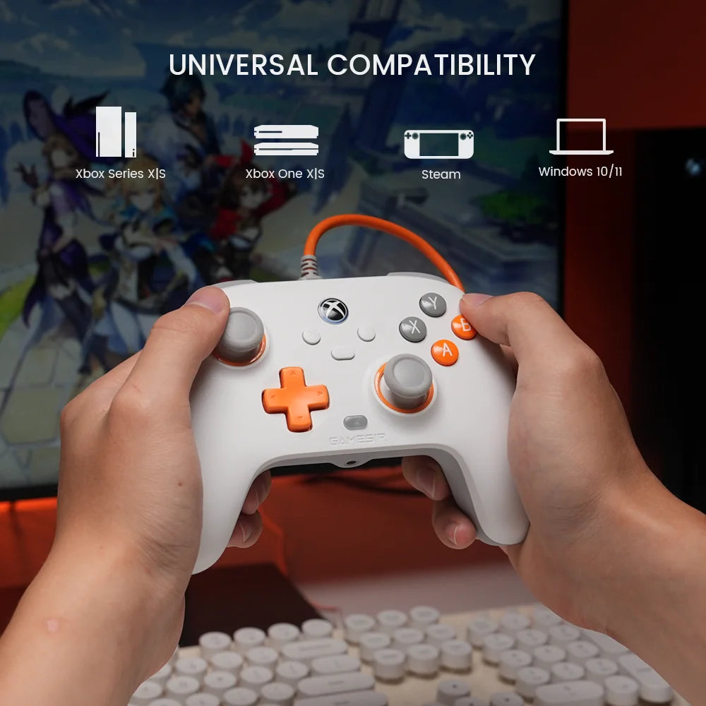 GameSir T7 Xbox Controller Wired Gamepad with Hall Effect Joystick for Xbox Series X, Xbox Series S, Xbox One game console