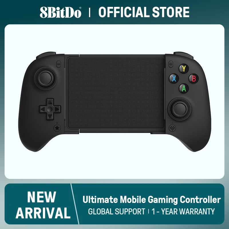 8BitDo-Ultimate Bluetooth Mobile Gaming Controller for Android devices, with Hall Effect Joysticks and Hall Triggers