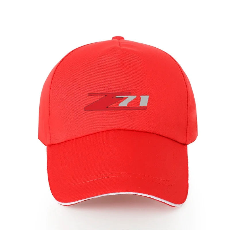 Car Hats Casual Baseball Caps Sunscreen Cotton Ventilate Hat for Silverado Colorado 1500 2500 Z71 Auto Accessories