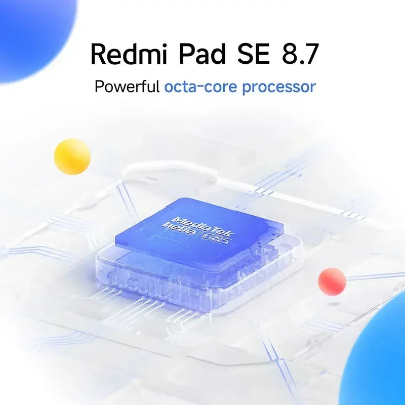 Xiaomi Redmi Pad SE 8.7 inch Global Version Mi Tablet MTK Helio G85 6650mAh Dual speakers Dolby Atmos® 90Hz Display