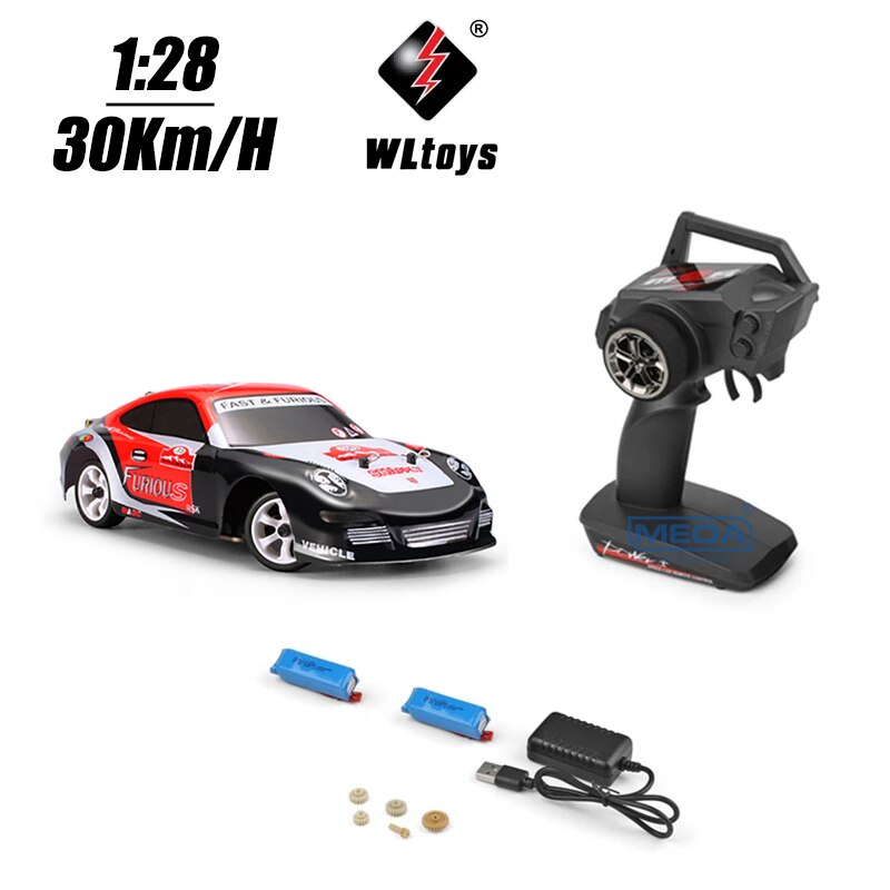 Wltoys 284131 K989 K969 4WD 30Km/H High Speed Racing Mosquito RC Car 1/28 2.4GHz Off-Road RTR RC Rally Drift Car Indoor Toy