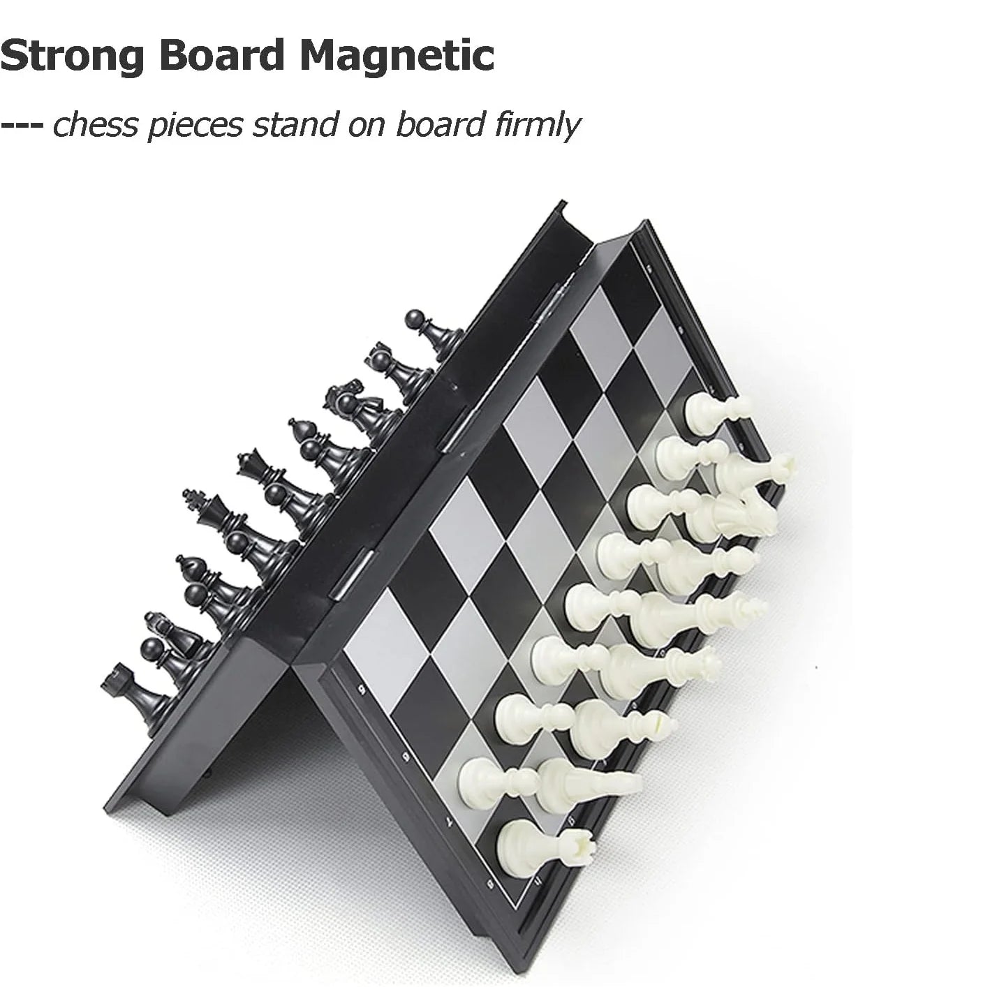 3-in-1 Magnetic Chess Set Board Game Tabletop Game Casual Intellectual Toy for Adults & Kids, with Storage Box, Holiday Birthday