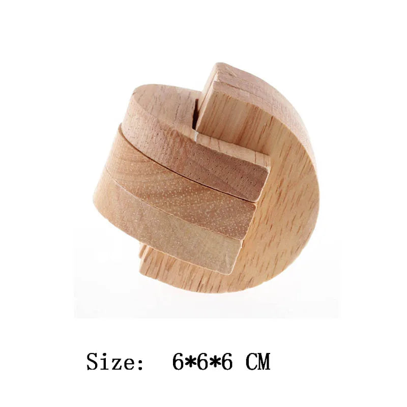 Lu Ban Puzzle Wooden Brain Toys IQ Games Children And Adults Casse Tete Rompecabezas 3D De Madera Juegos De Inteligencia