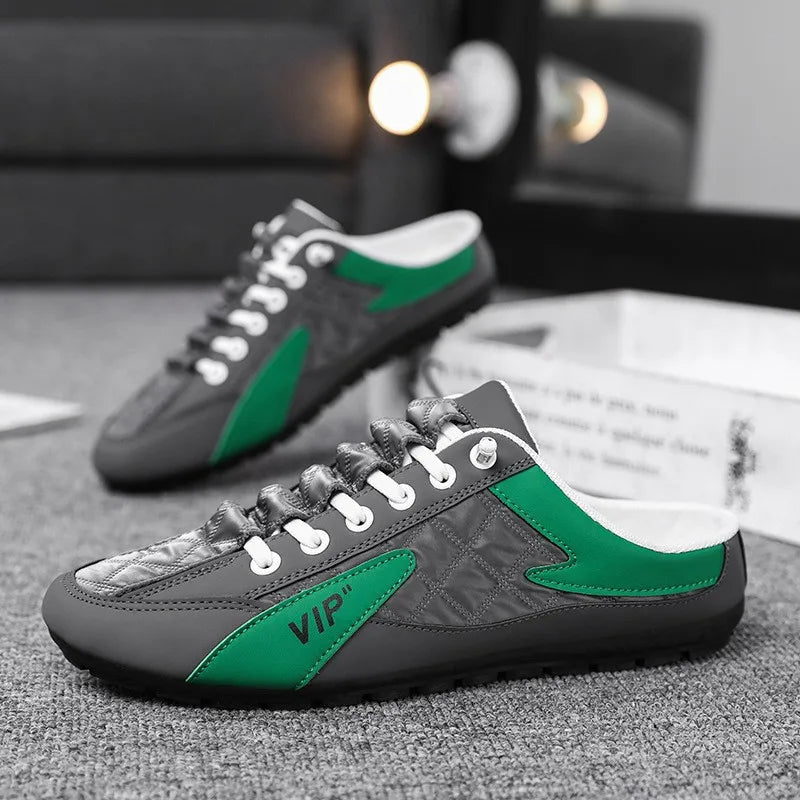 2026 Summer Slippers for Men Trendy Men's Flat Bottom Casual Shoes Soft Sole Support Shoes Men's Sneakers Zapatos De Hombre