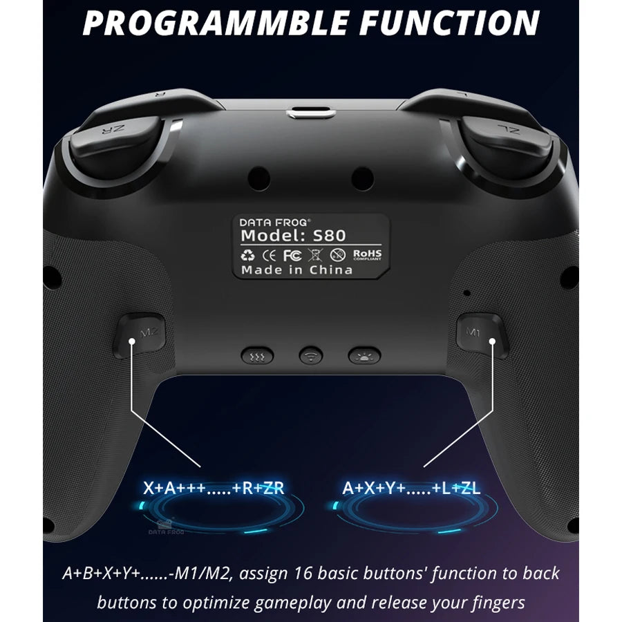 For Nintendo Switch Lite OLED Bluetooth Wireless Controller Gamepad Android Phone Mobile Wired USB PC Control Joystick Game Pad