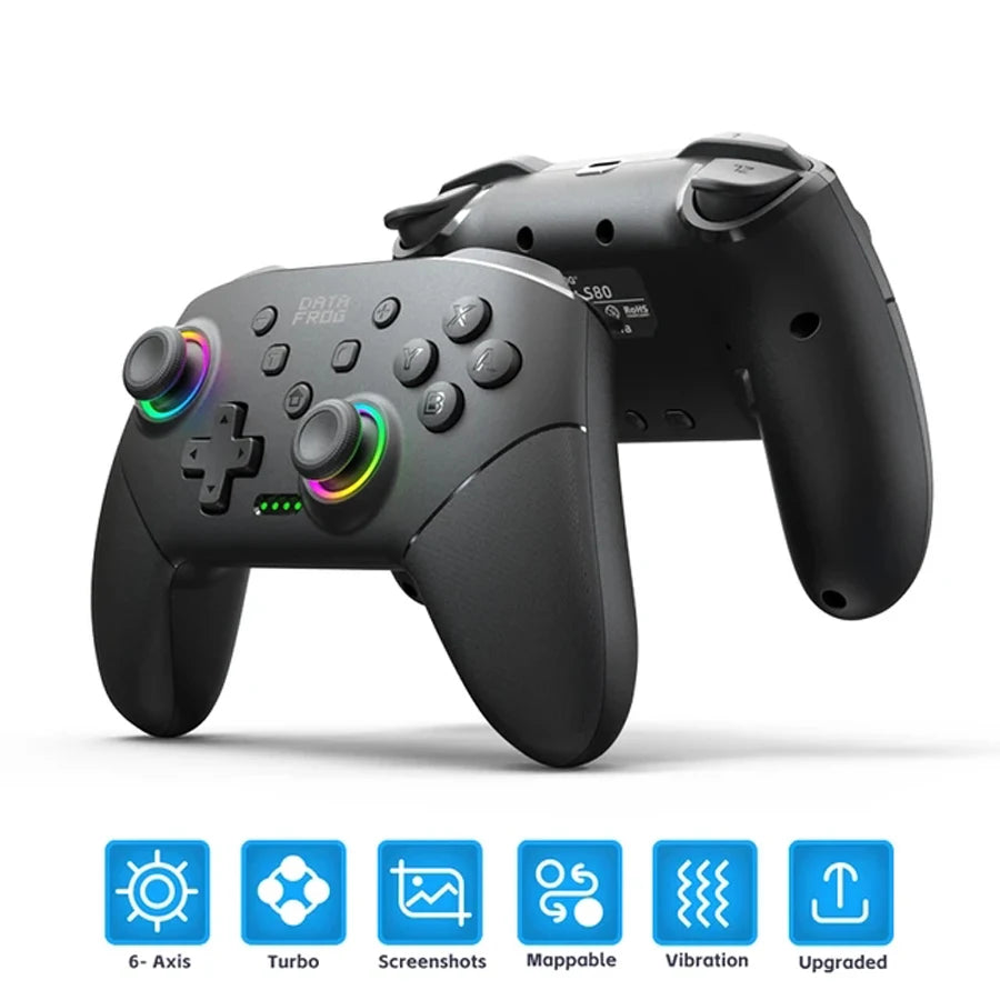 For Nintendo Switch Lite OLED Bluetooth Wireless Controller Gamepad Android Phone Mobile Wired USB PC Control Joystick Game Pad