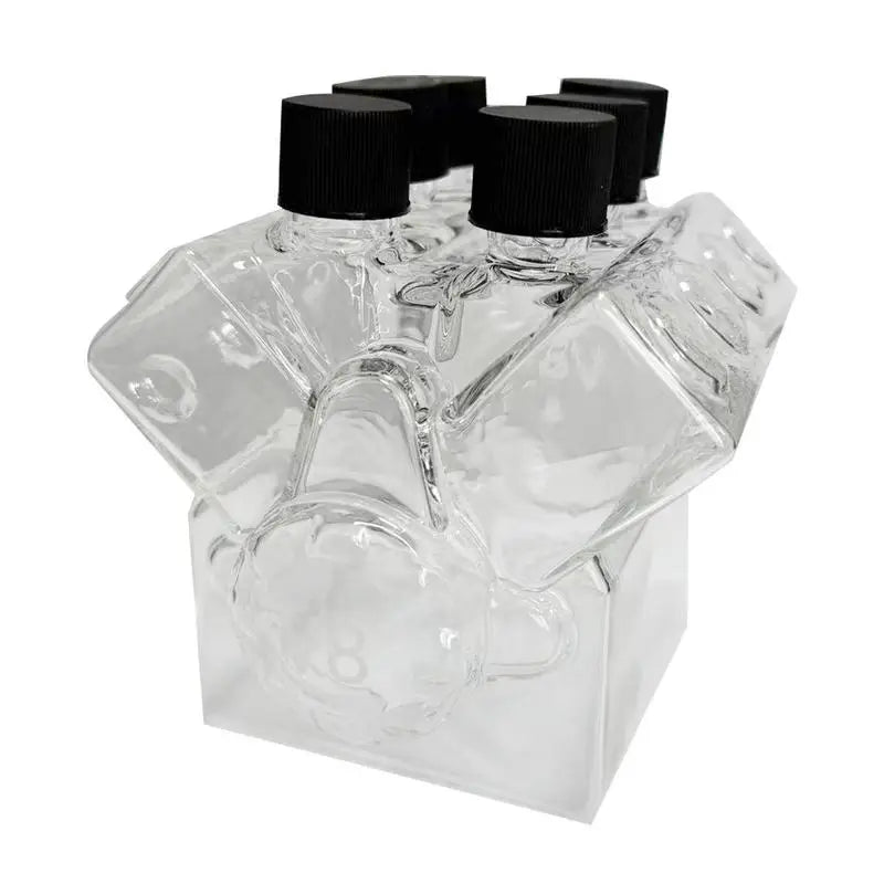 Whiskey Bottle Alcohol Decanter V8 Engines Shape Wine Decoration Bar Gadgets for Tequila Bourbon Brandy Birthday Retiremen