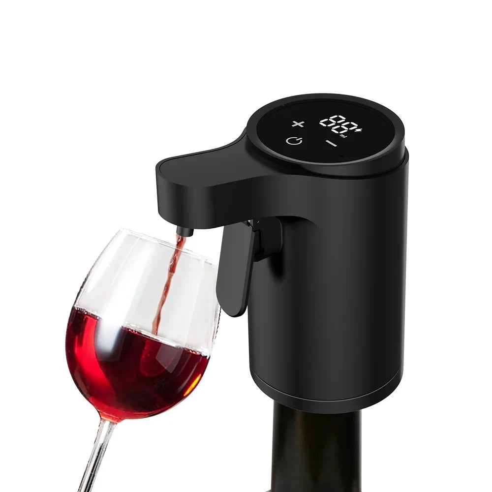 S18 Electric Wine Decanter Aerator Dispenser Electric Wine Pourer Aerator Dispenser Pump Pourer Wine Accessories