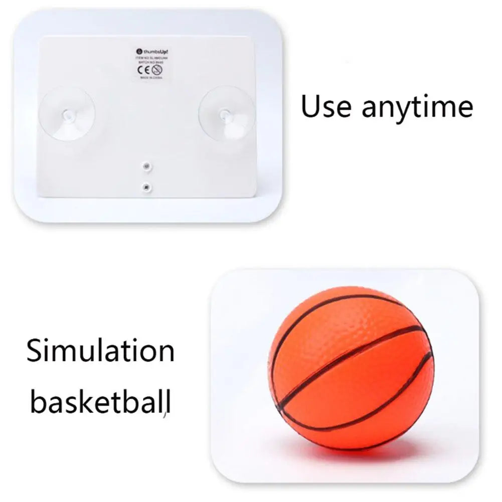 Indoor Basketball Hoop Sports Fan Backboards For Kids Boys Girls Door Room Suction Cup Basketball Hoop Mini Hoop With 2 Bal B9x5