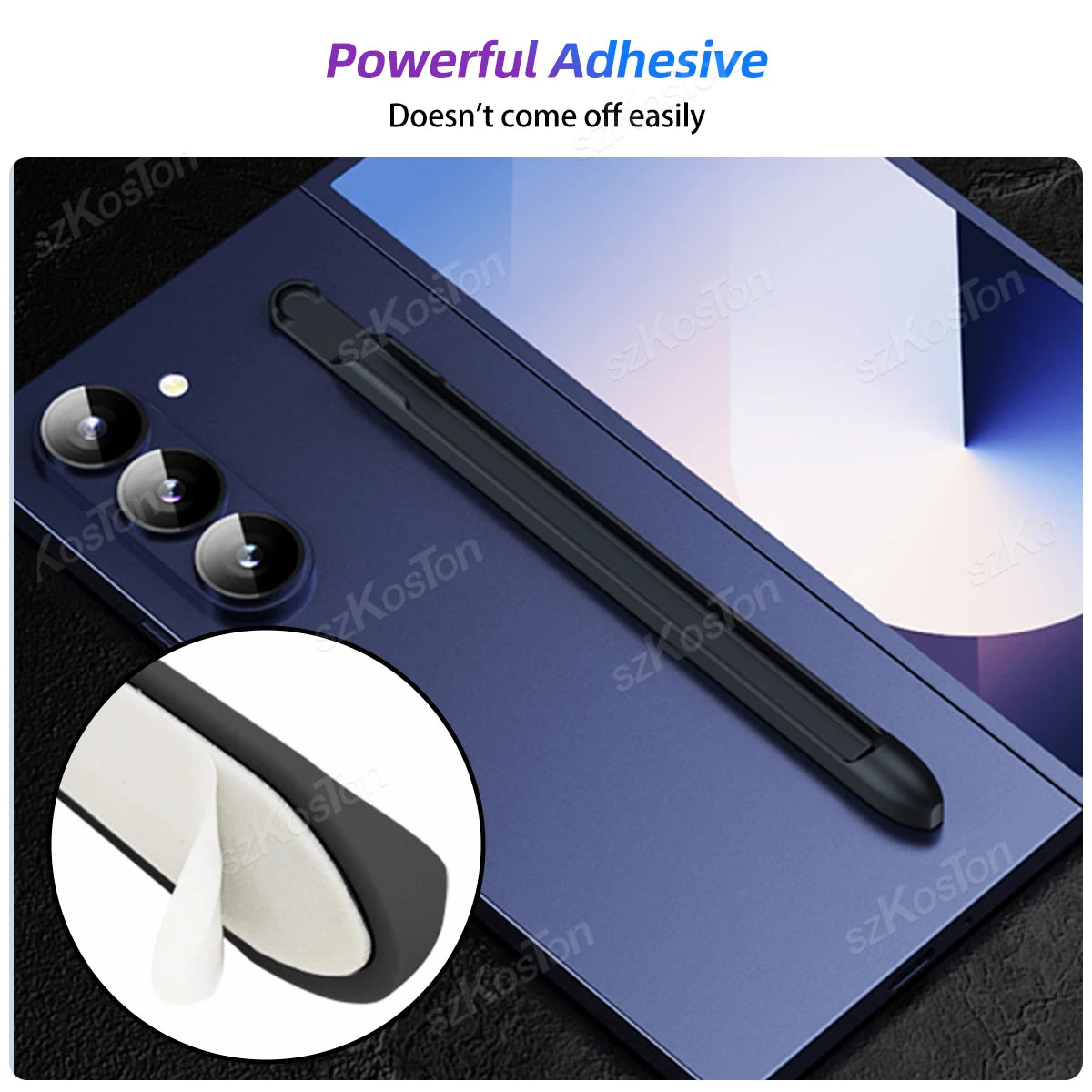Stylus Pen Replacement for Samsung Galaxy Z Fold 7 Fold Edition Phone Portable Electromagnetic Pen With Slot Holder