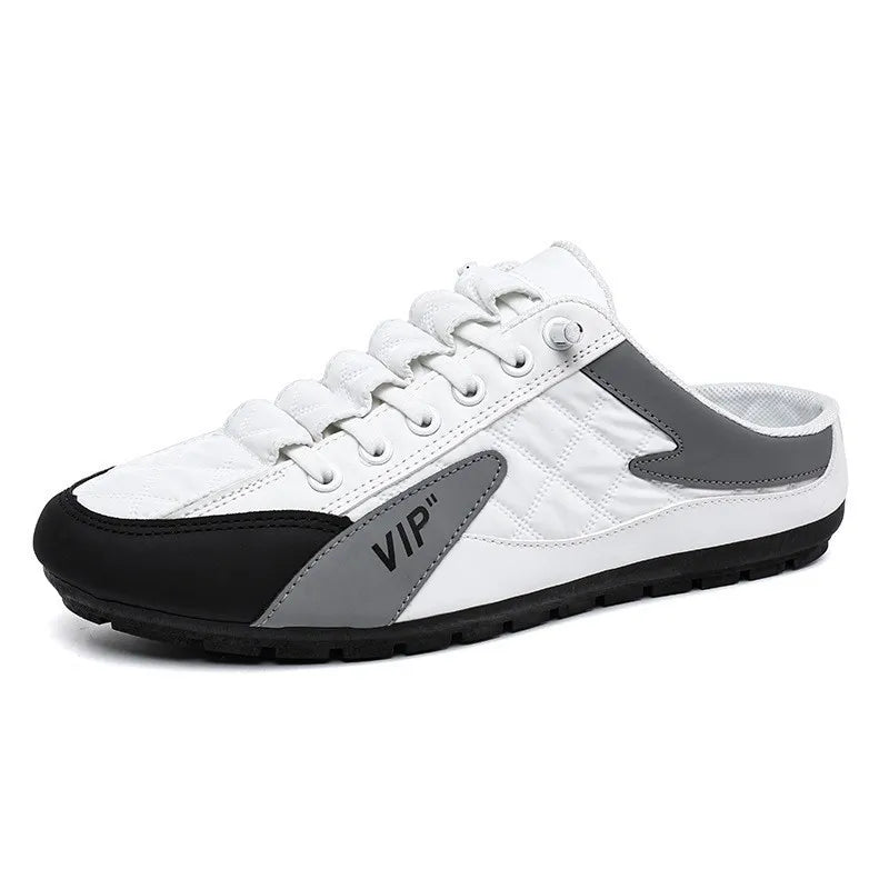2026 Summer Slippers for Men Trendy Men's Flat Bottom Casual Shoes Soft Sole Support Shoes Men's Sneakers Zapatos De Hombre