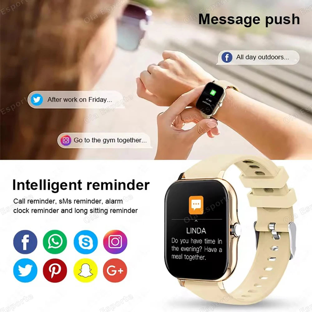 2026 New 1.83-inch Smartwatch Call Notifications Sleep Monitoring Activity Tracking Smart Watch Compatible with Android and iOS
