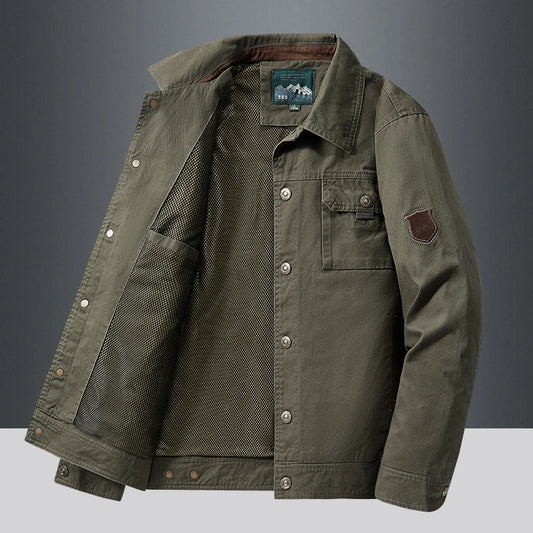 Cargo Jackets 2024 Autumn Men Casual Windbreaker Fashion Bomber Jacket Coat Male Baseball Jackets Camping Outerwear Man Clothes