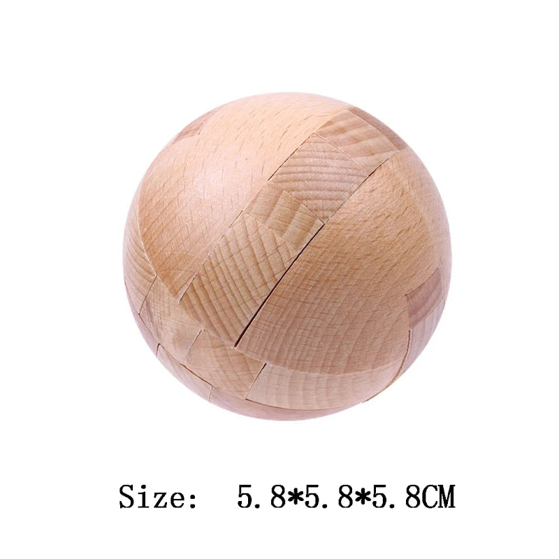 Lu Ban Puzzle Wooden Brain Toys IQ Games Children And Adults Casse Tete Rompecabezas 3D De Madera Juegos De Inteligencia