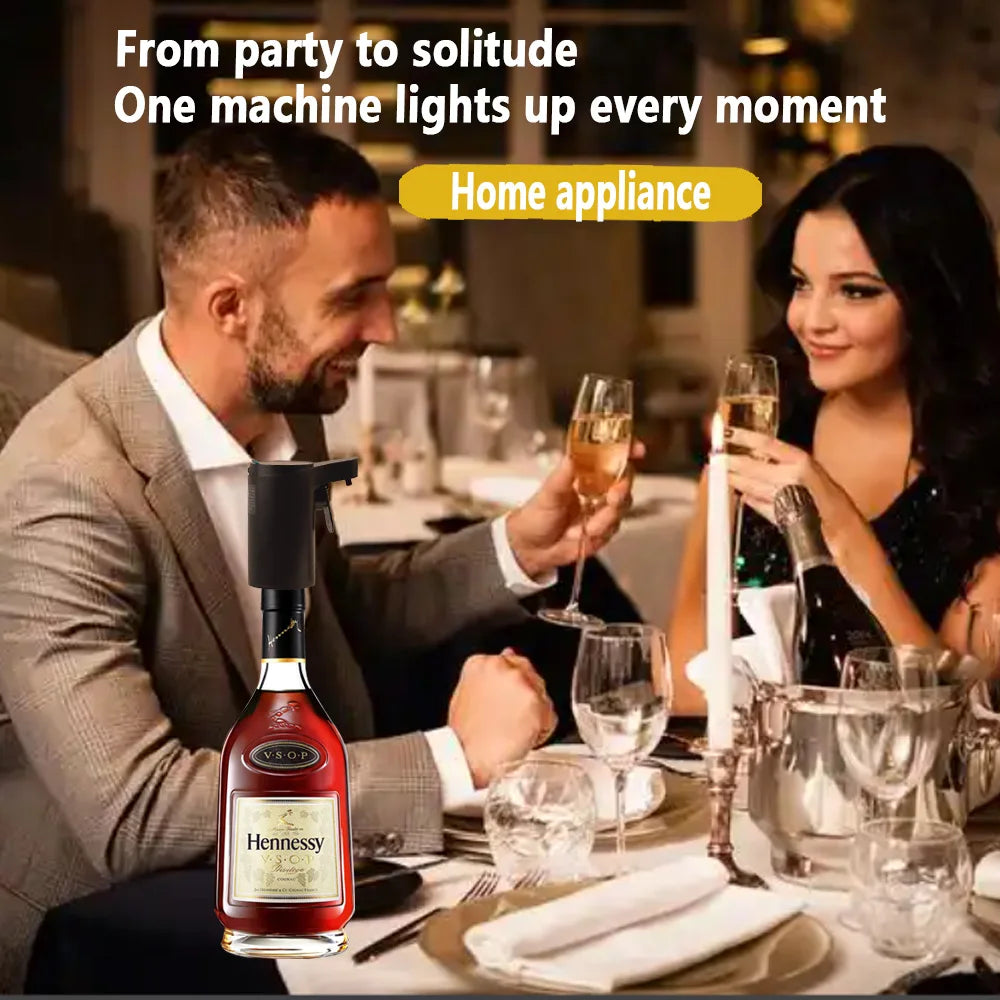 S18 Electric Wine Decanter Aerator Dispenser Electric Wine Pourer Aerator Dispenser Pump Pourer Wine Accessories