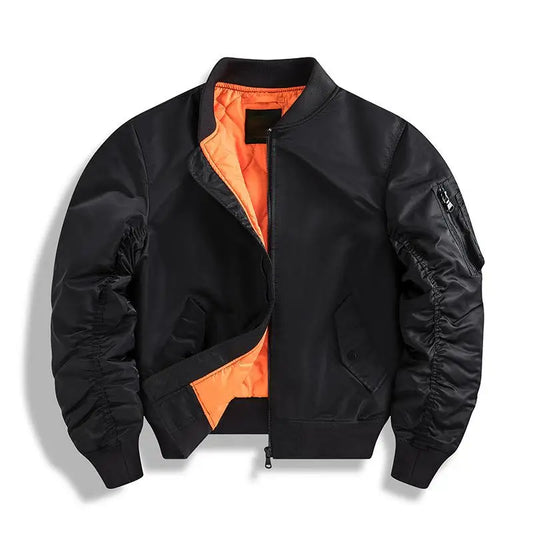 Men MA1 Jacket Winter Outdoor Thick Quality Military Uniform Aviator Male Bomber Flight Jackets Wholesale