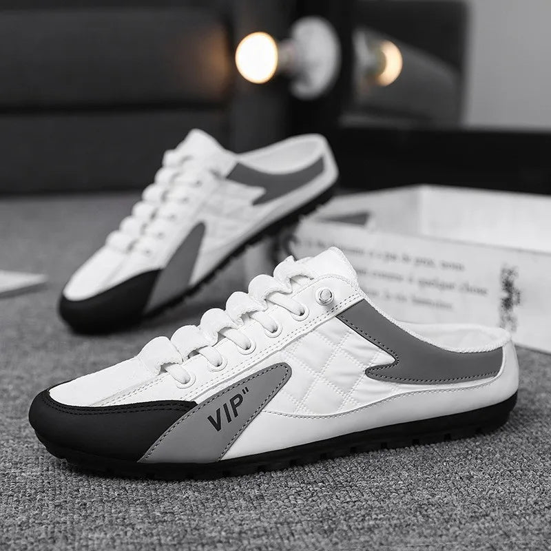 2026 Summer Slippers for Men Trendy Men's Flat Bottom Casual Shoes Soft Sole Support Shoes Men's Sneakers Zapatos De Hombre